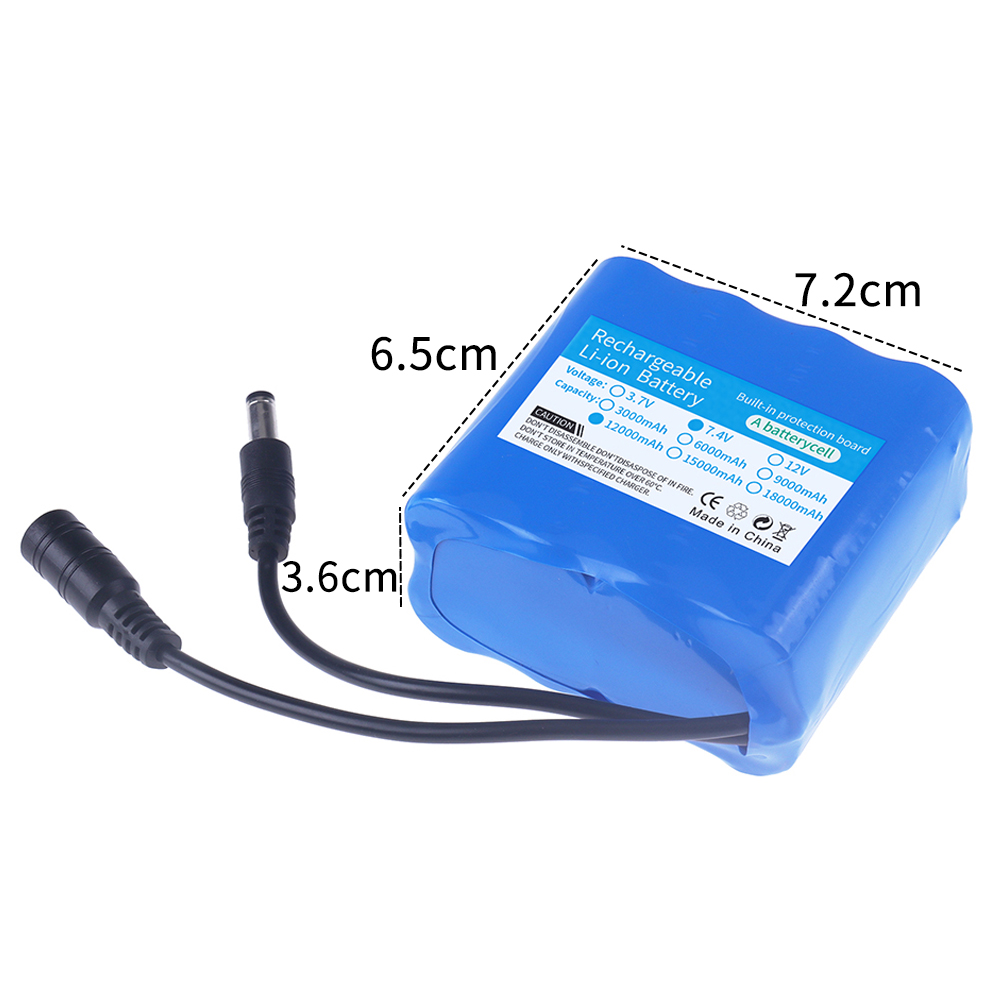 2S4P 18650 Lithium Battery 7.4 - Fishing Boat Trailer recension och pris