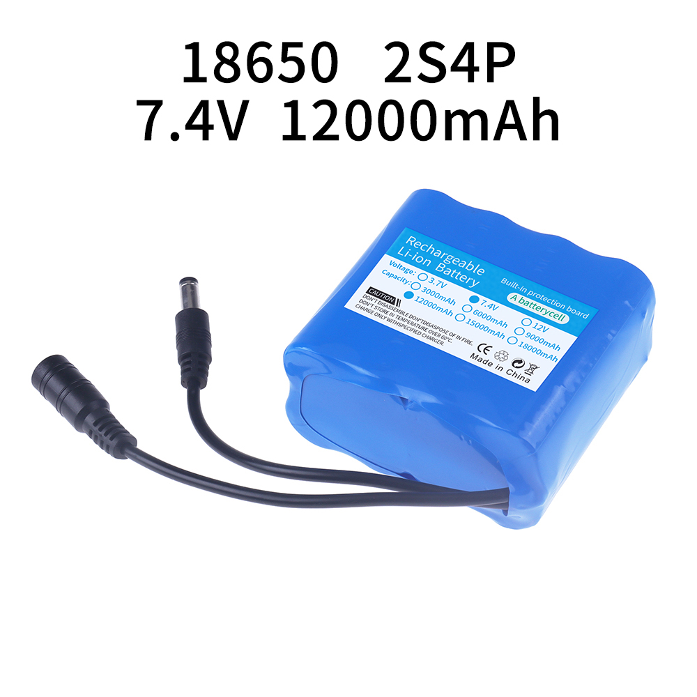 2S4P 18650 Lithium Battery 7.4 - Fishing Boat Trailer recension och pris