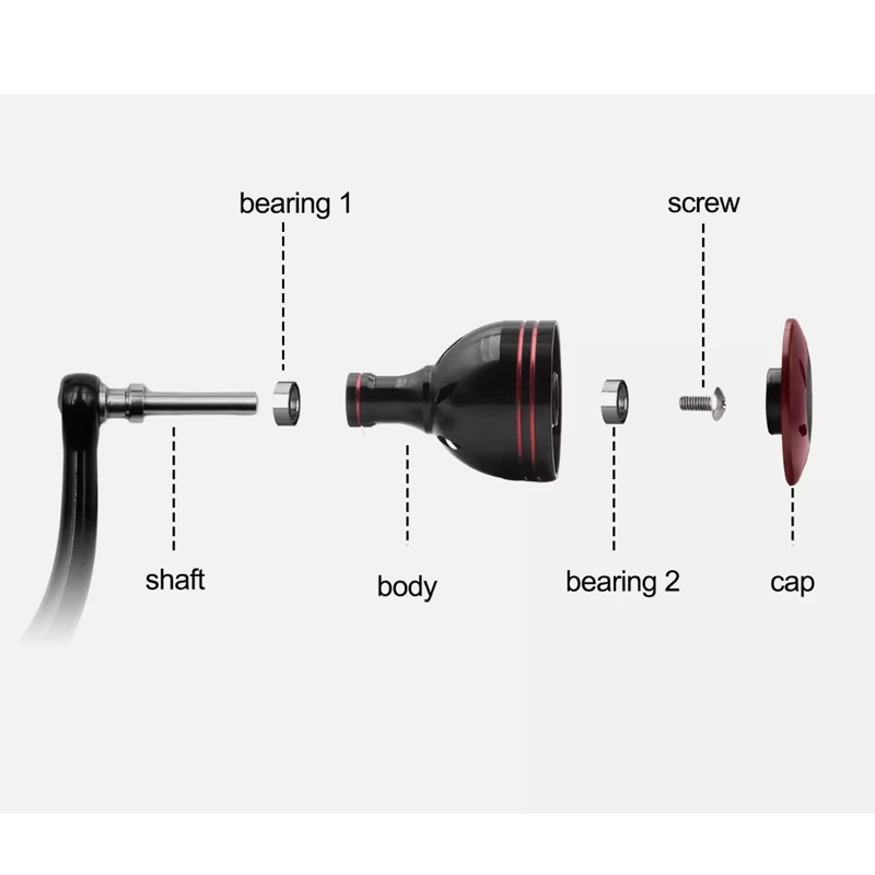 Carbon Fiber Fishing Reel Hand - Shimano Reel Stradic recension och pris