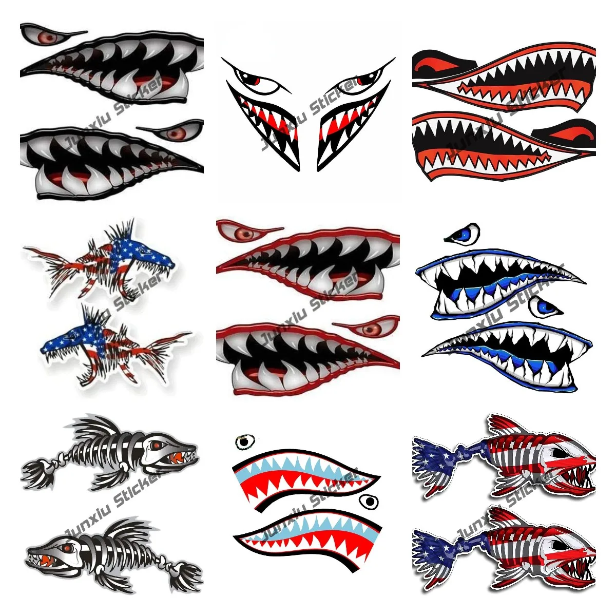 Wall Art Warhawk Shark Tiger S - Fishing Boat Oar recension och pris