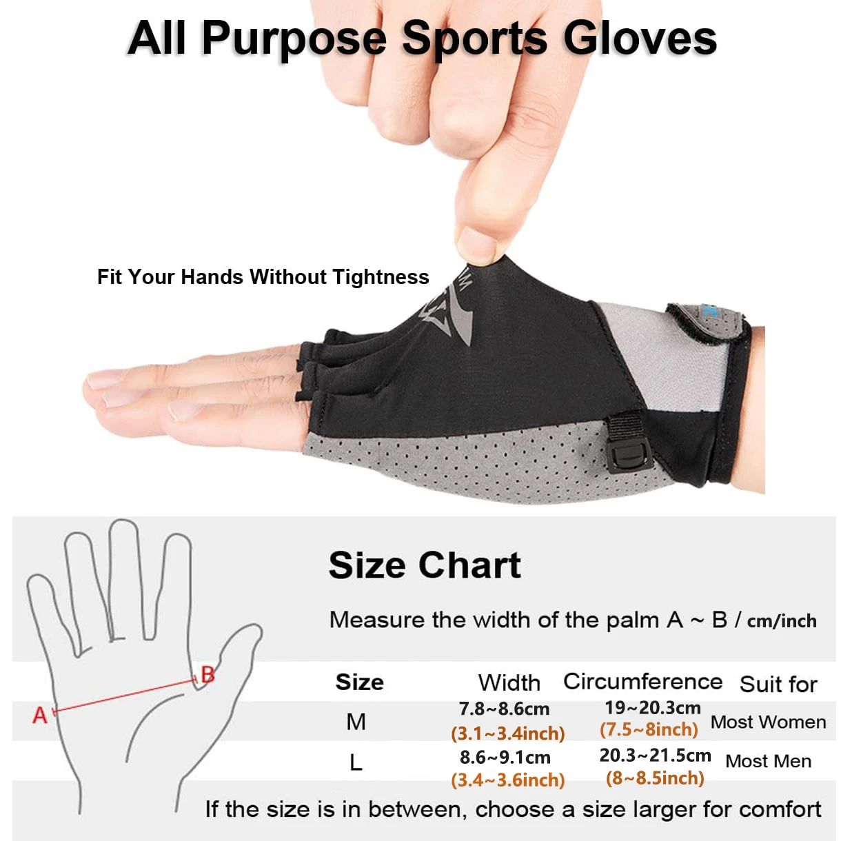 1 Pair Fingerless Driving/Fish - Fishing Boat Oar recension och pris