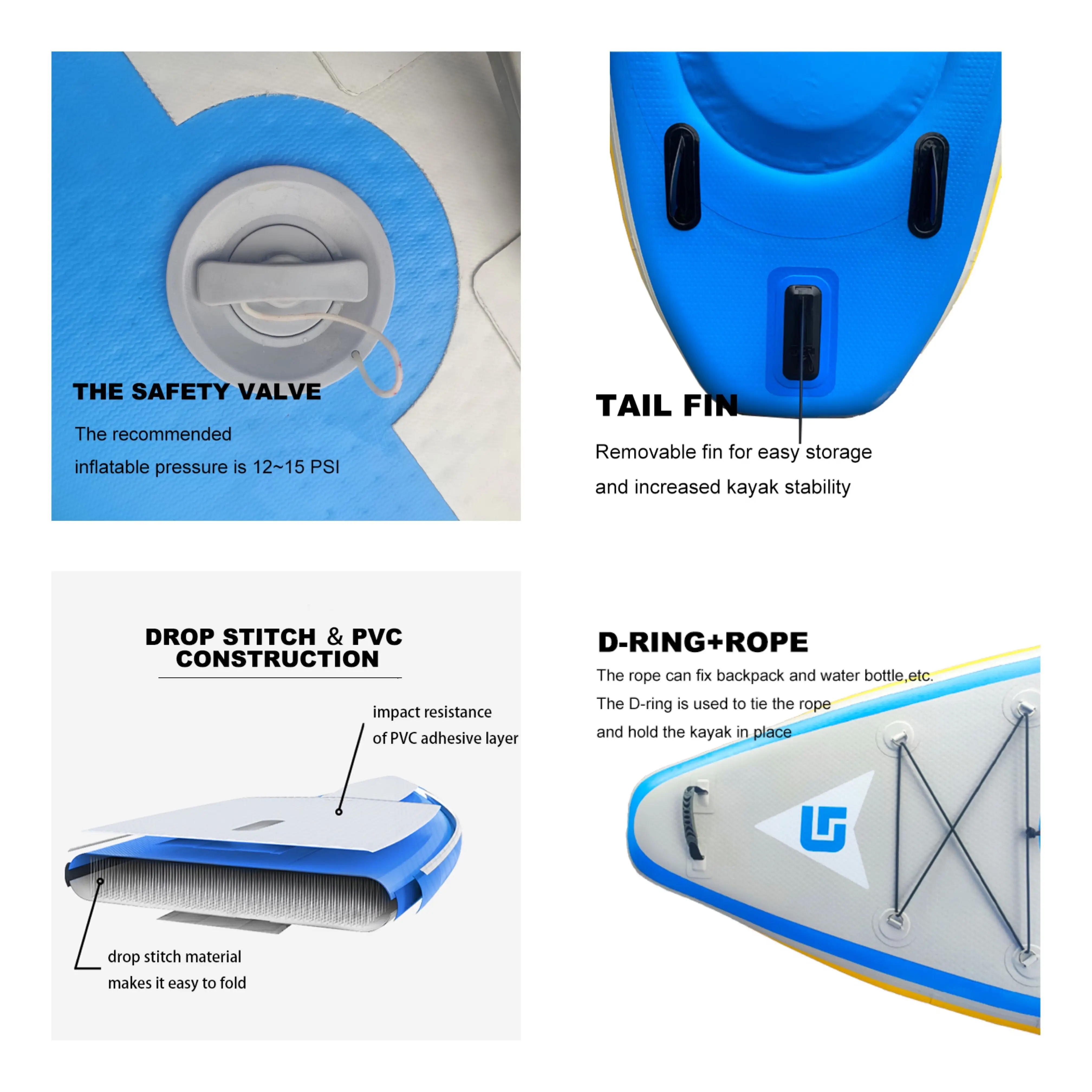 2 Person Factory Customized Fi - Fishing Boat Paddle recension och pris