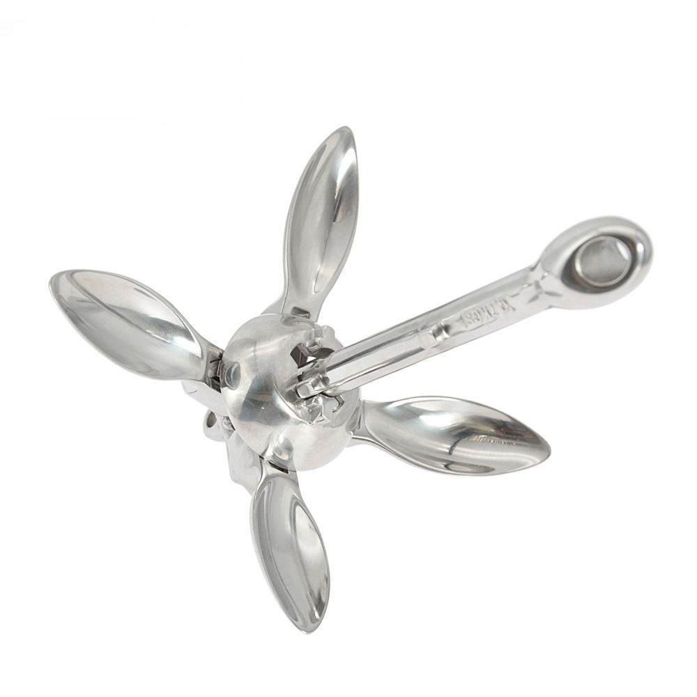 Folding Grapnel Anchor Kayak I - Fishing Boat Anchor recension och pris