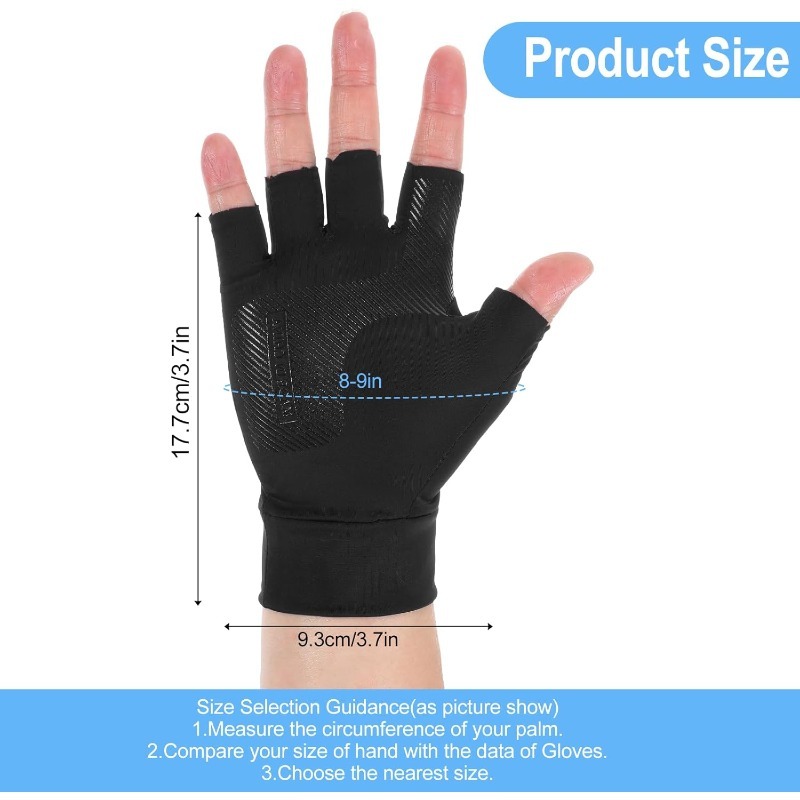 1 Pair Unisex Ice Silk Sun Pro - Fishing Boat Oar recension och pris