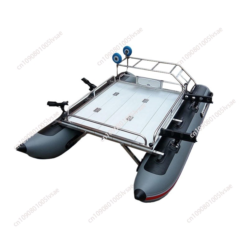 Aluminium Deck PVC Pontoon 1/2 - Fishing Boat Inflatable recension och pris