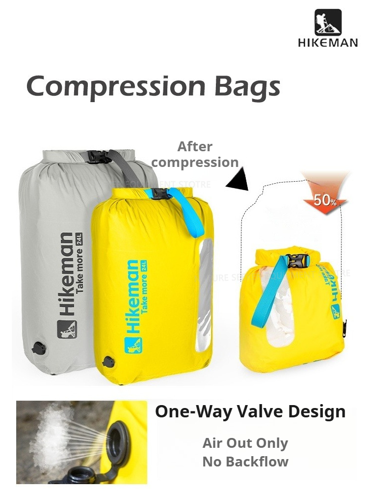 HIKEMAN Vacuum Compression Bag - Fishing Boat Oar recension och pris