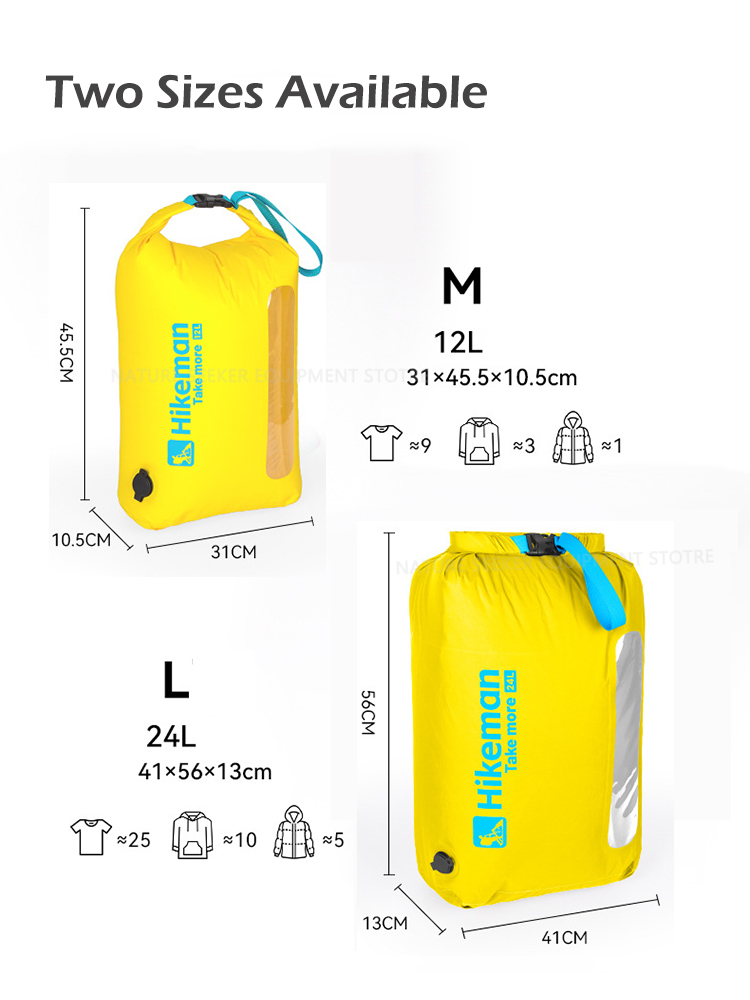 HIKEMAN Vacuum Compression Bag - Fishing Boat Oar recension och pris